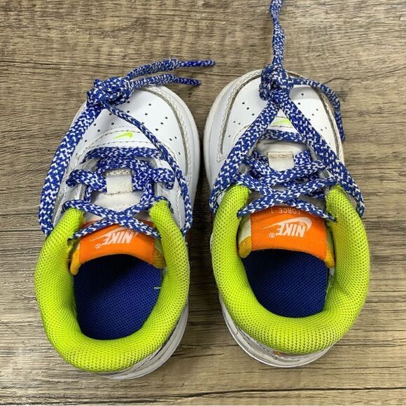 Nike~Infants~Air Force 1 Low LV8 TD~White/Multi-Color Sneakers~Size 4C - Picture 6 of 8